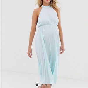 ASOS maternity dress BLUE